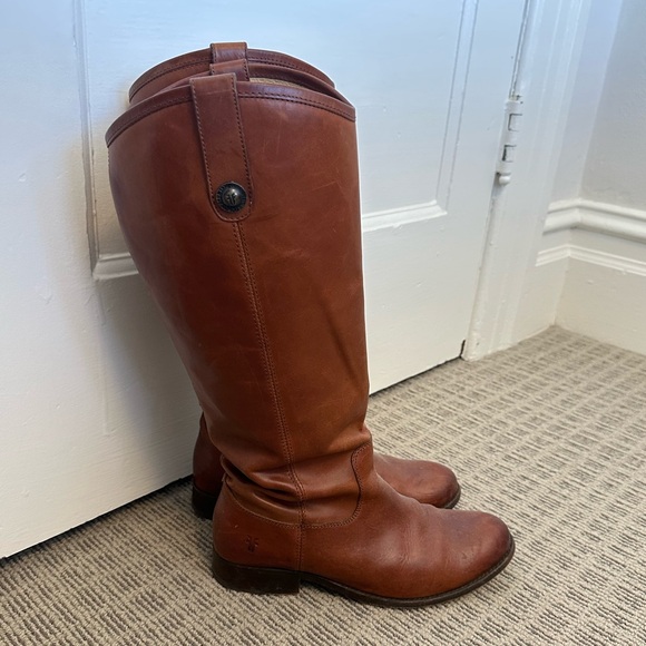 Frye Melissa Button Riding Boots - Picture 2 of 6